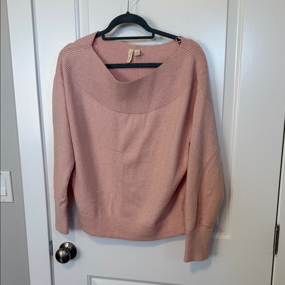 Women's Pink Sweater from Anthropologie